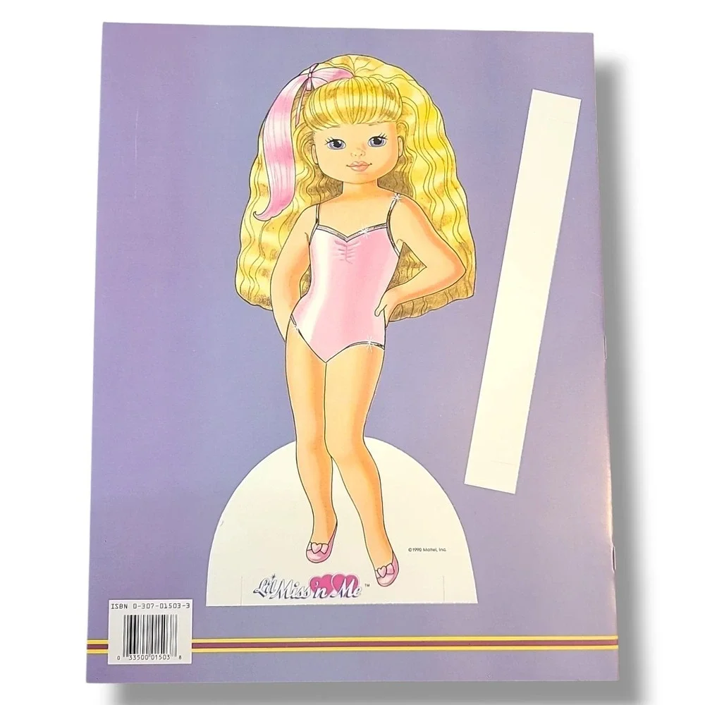 Lil Miss 'n Me Paper Doll‎ Golden 1992 Uncut Precut Fashions Vintage